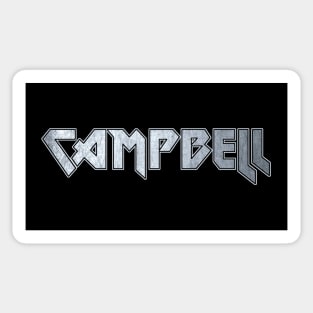 Heavy metal Campbell Sticker